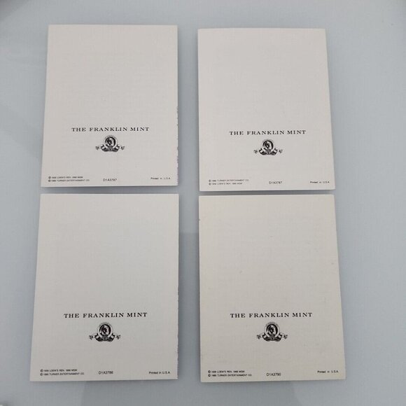 Franklin Mint Wizard of Oz 19 COA BOOKLETS CARDS Sculptures BOX Vintage 80s Rare - Picture 13 of 16